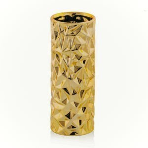 złoty wazon wysoki origami