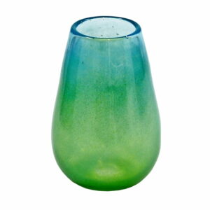 wazon szklany ombre zielono błękitny
