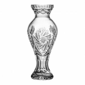 Kryształowy wazon dekoracyjny